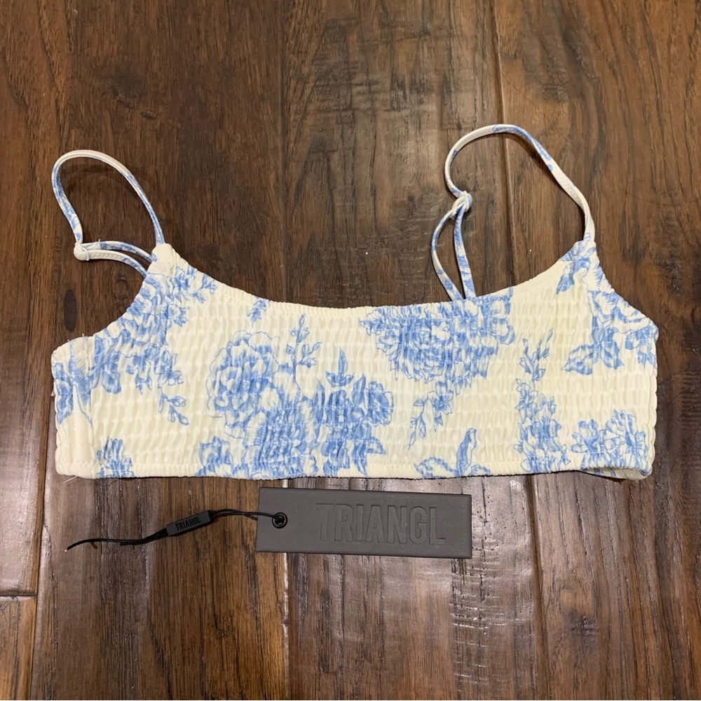 NWT Triangl Inesa Indigo Top Size XS